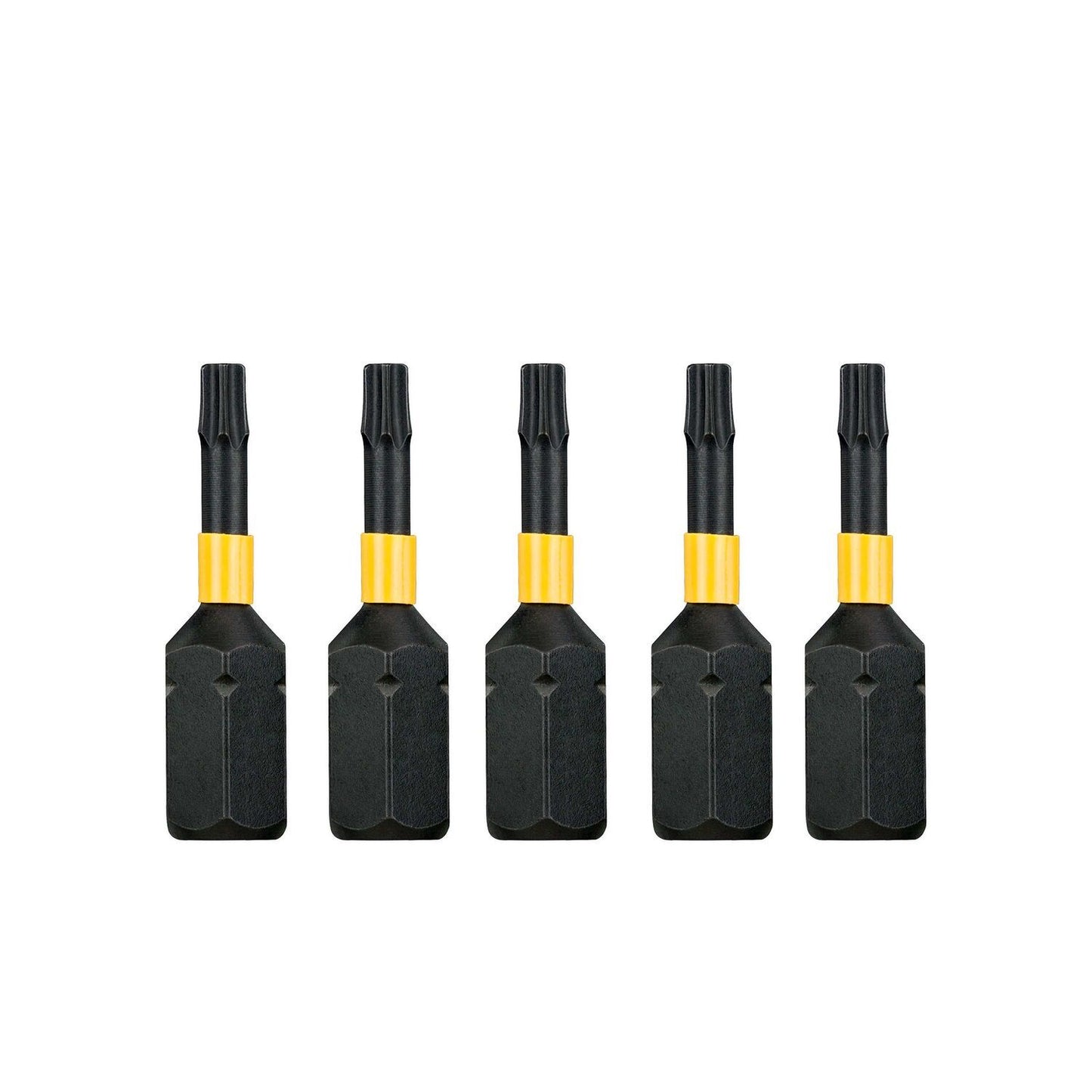 DT7379T Extreme Impact Torsion Schroefbits T10 25mm 5 Stuks