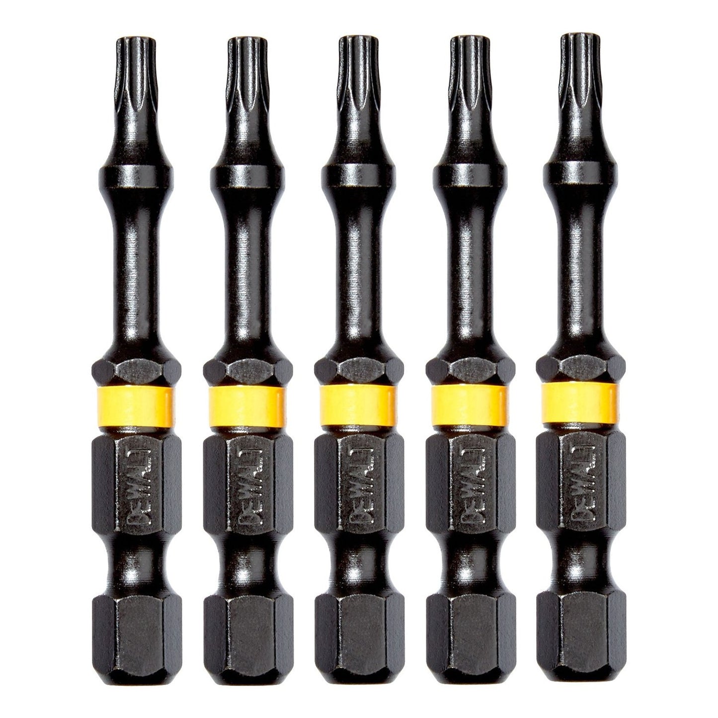 DT7394T Extreme Impact Torsionsschrauben-Bits T15 50 mm 5 Stück