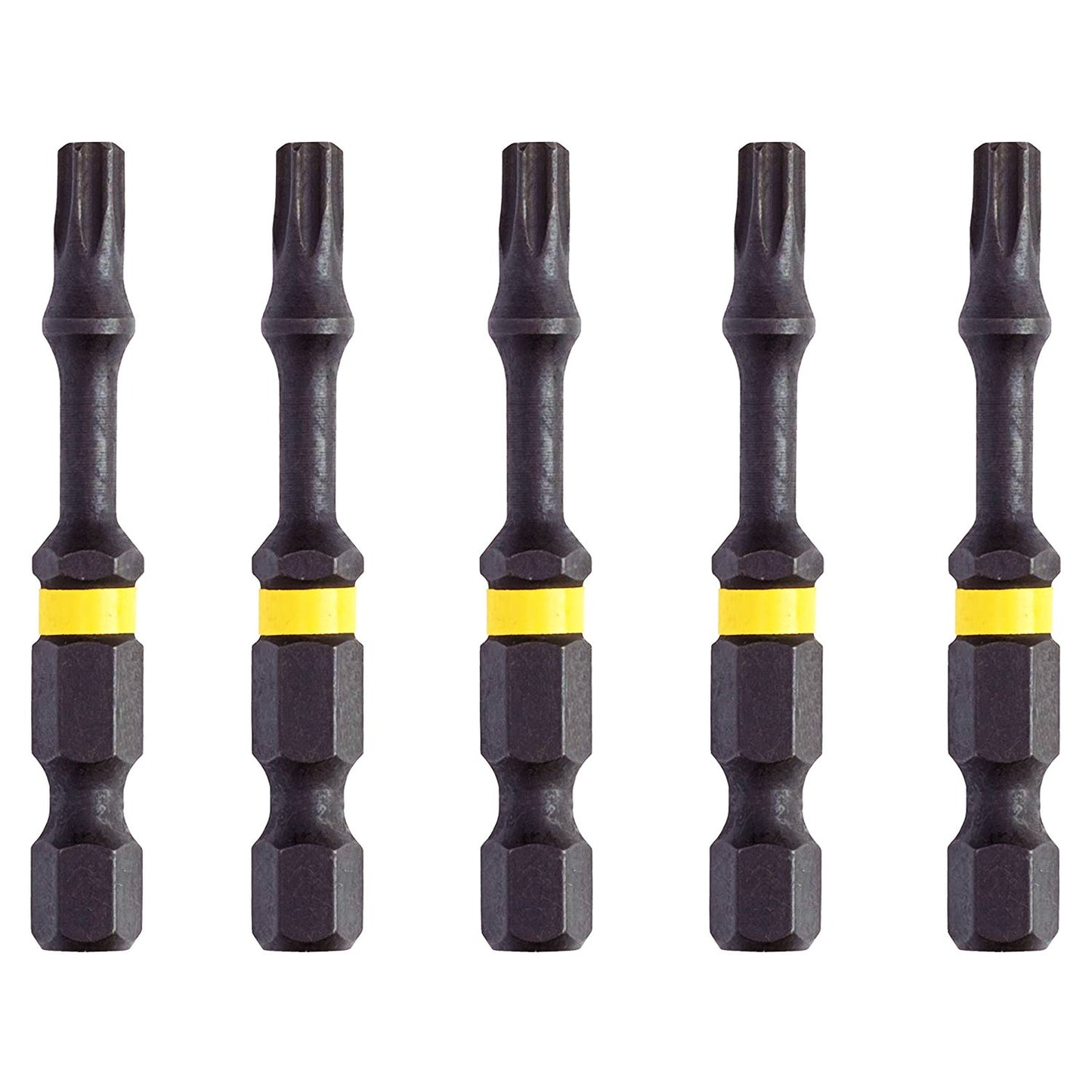 DT7397T Extreme Impact Torsionsschrauben-Bits T27 50 mm 5 Stück
