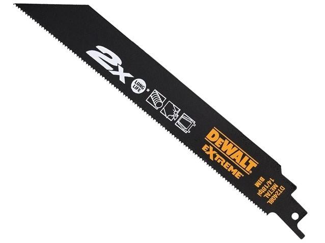 DT2408L Reciprozaagblad Toughcoat 2x BIM 203mm 5st