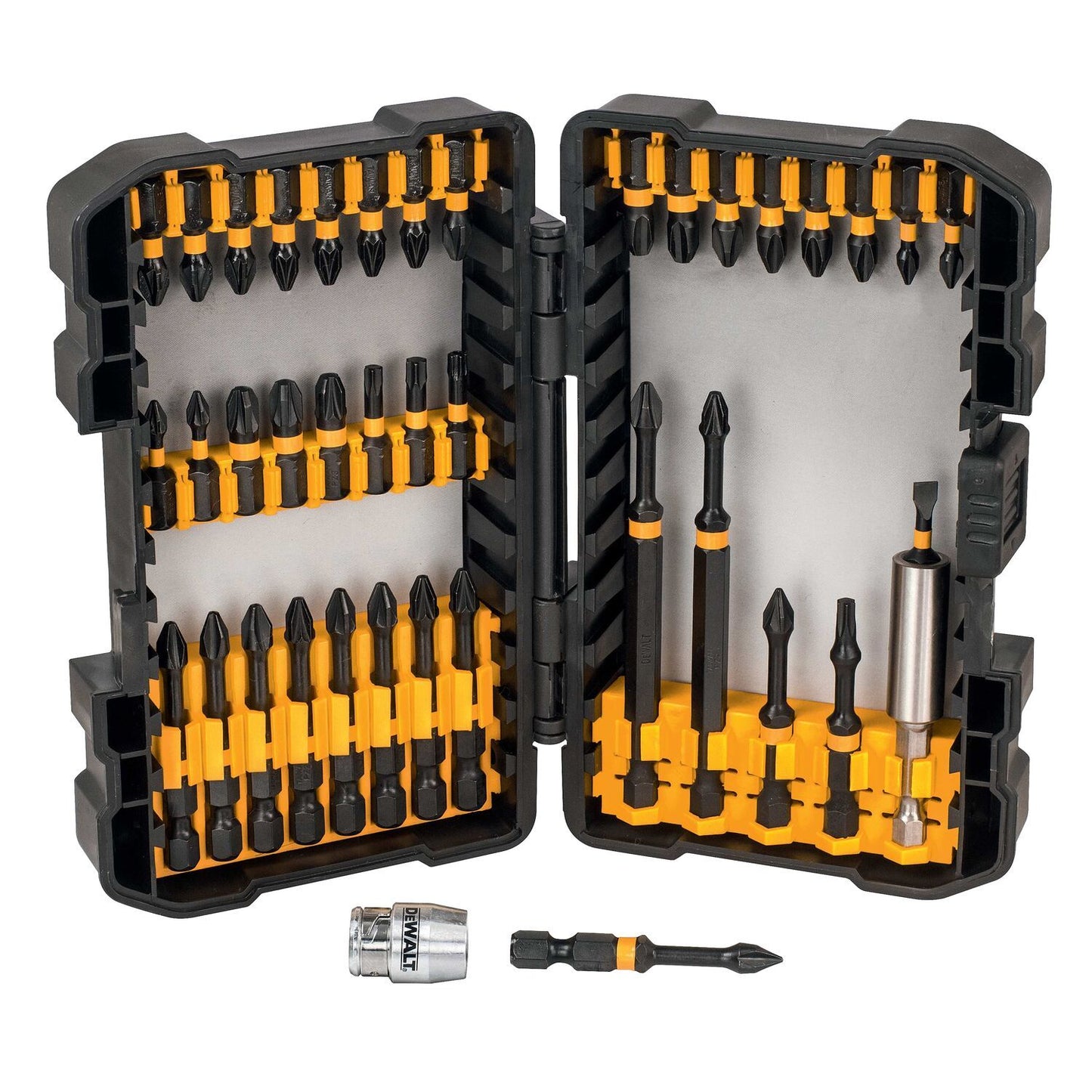 DT70601T 40-delige Torsion Schroefbitset in Tough Case