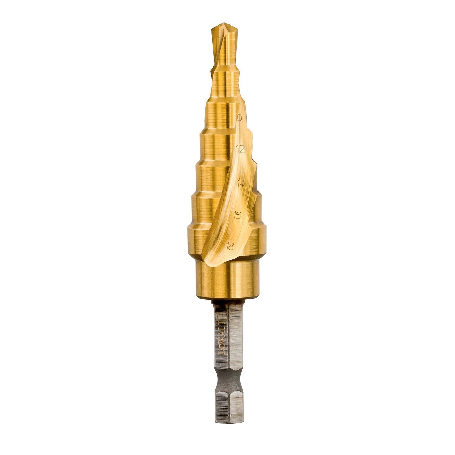 DT5027 Extreme Impact Metall-Stufenbohrer 6-18 mm
