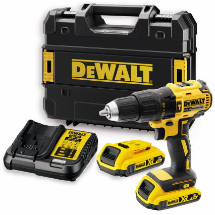 DCD778D2T Cordless Impact/Screwdriver 18V 2.0Ah XR in TSTAK