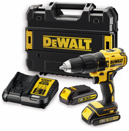 DCD778S2T Cordless Impact/Screwdriver 18V 1.5Ah XR in TSTAK