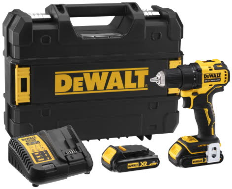 DCD708S2T Cordless Drill Driver 18V 1.5Ah XR in TSTAK