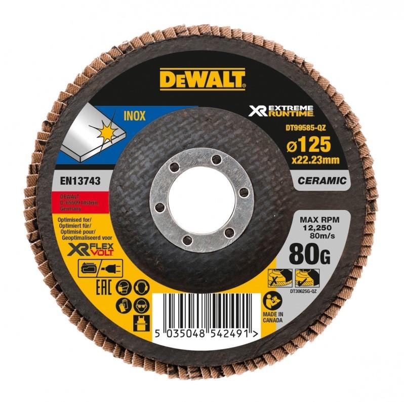 DT99585 XR Sanding Disc 125mm 80G