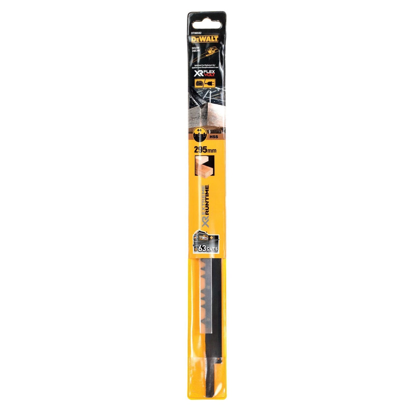 DT99592 XR Alleszaagblad 295mm Hout