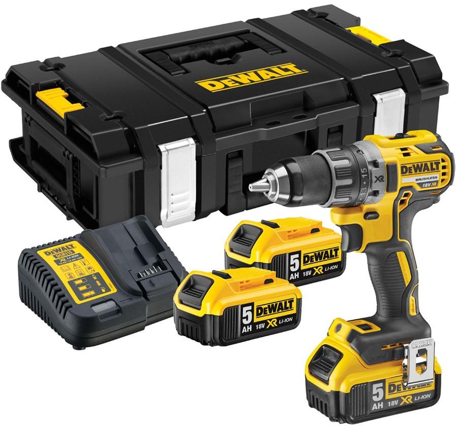 DCD791P3K Cordless Drill Driver 18V XR BL 5.0Ah Li-ion