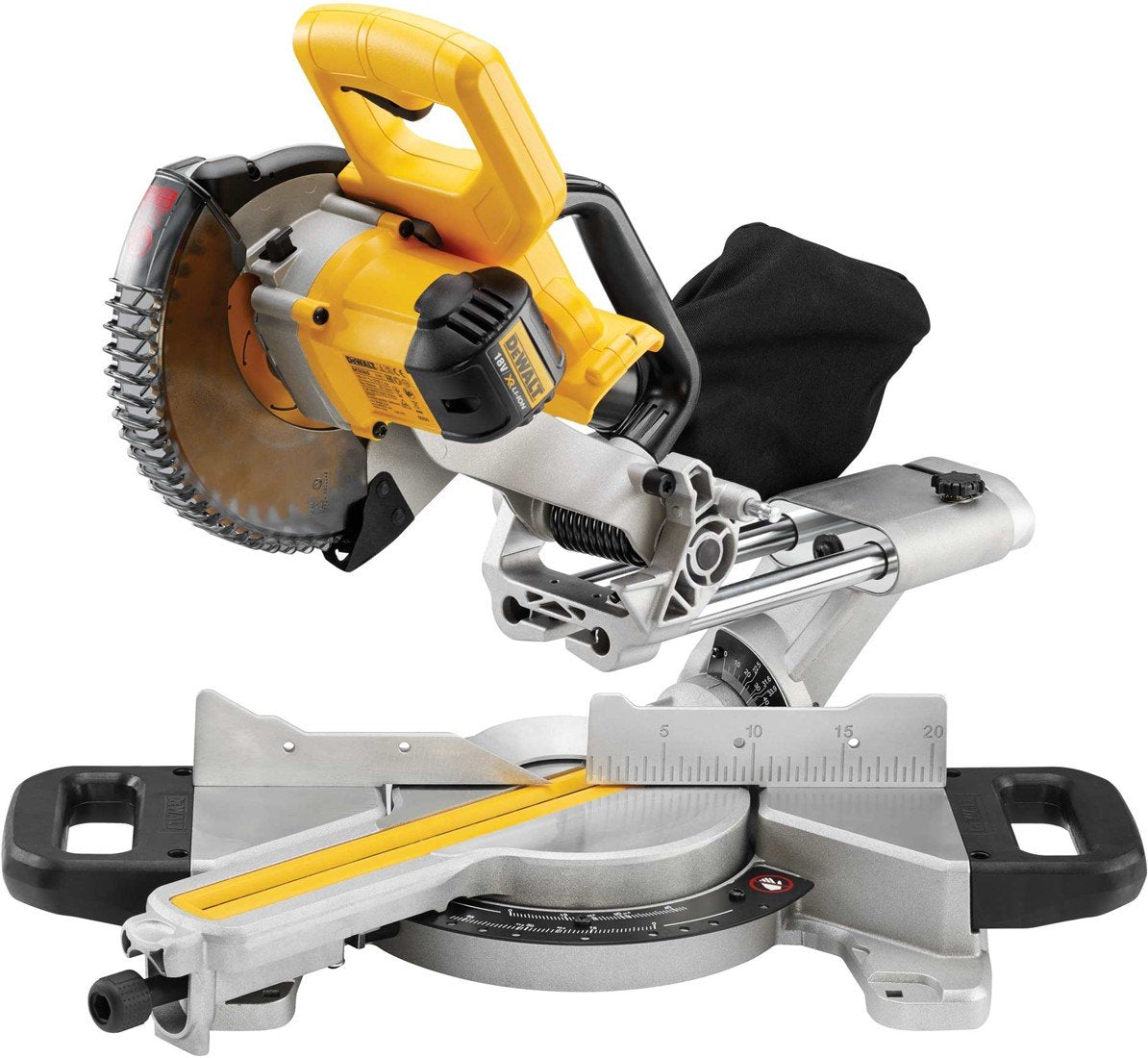 DCS365P2 Cordless Miter Saw 18V 5.0Ah XR Li-Ion