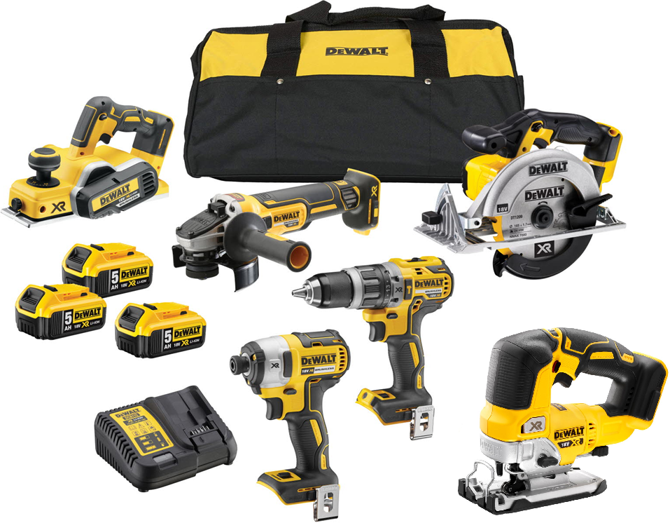 DCK668P3 Accu Combiset 18V 5.0Ah XR Li-ion