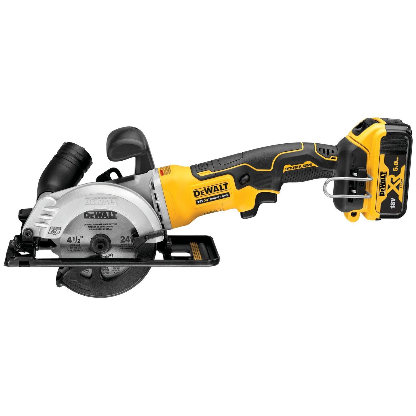 DCS571P2 Cordless Circular Saw 18V 5.0Ah XR Li-ion