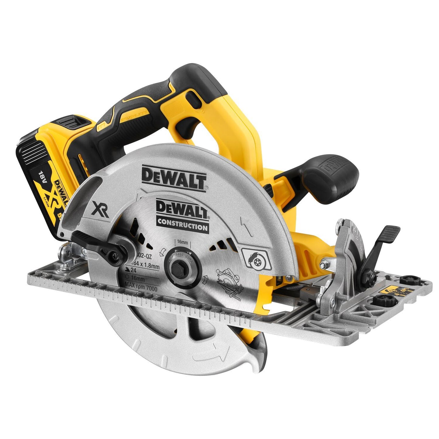 DCS572P2 Cordless Circular Saw 18V 5.0Ah XR Li-ion