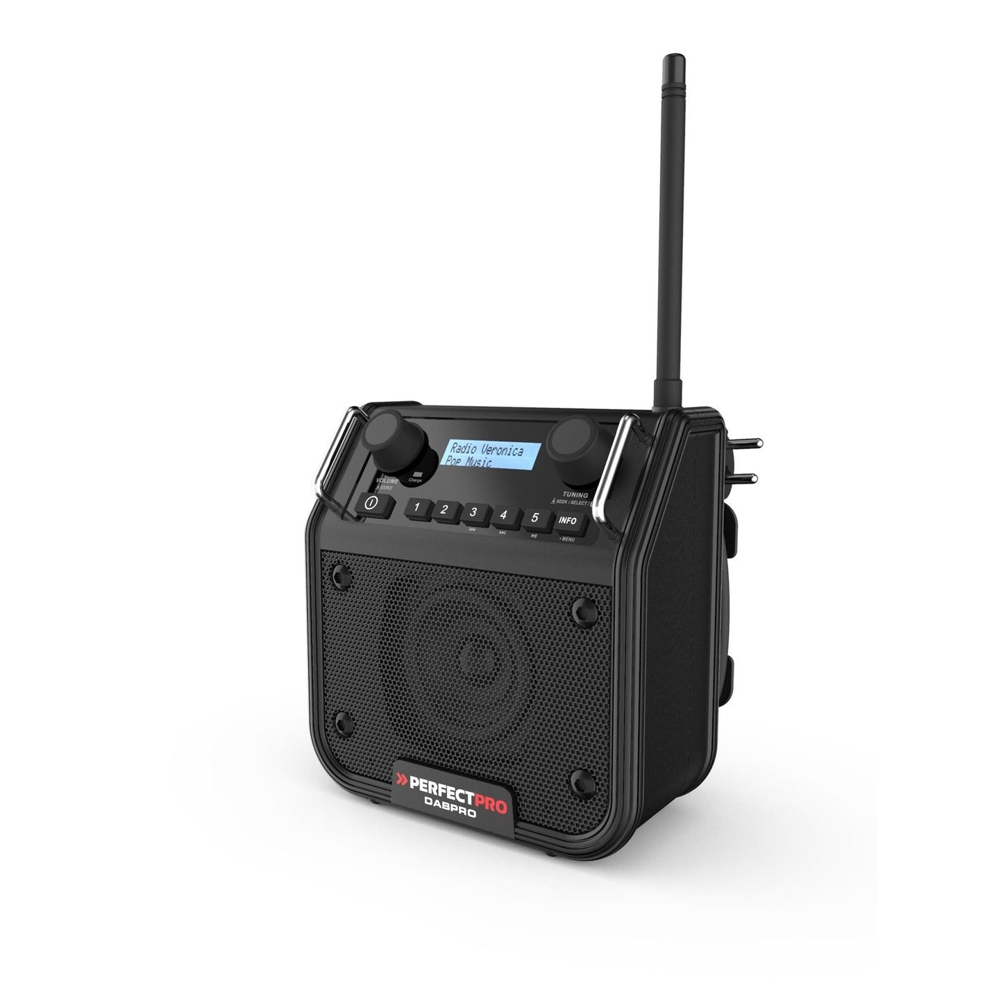 DABPRO2 Bouwradio DAB+ netstroom & batterij - DPR2