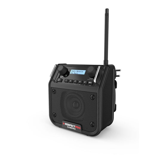 DABPRO2 Bouwradio DAB+ netstroom & batterij - DPR2