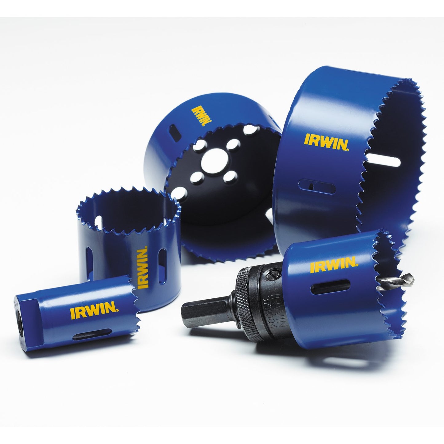 Irwin Gatzaagkit 600L SE: 22, 29, 35, 44, 51, 65 mm, Stiften 10504535 & 10504536, geleideboor - 10506440