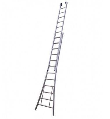 Little Jumbo Enkele ladder SuperPRO met uitgebogen bomen - 20 sporten - 1250200120