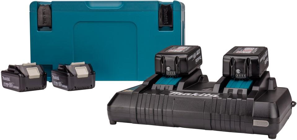 Makita DC18RD Starterset LXT + 4x BL1860B