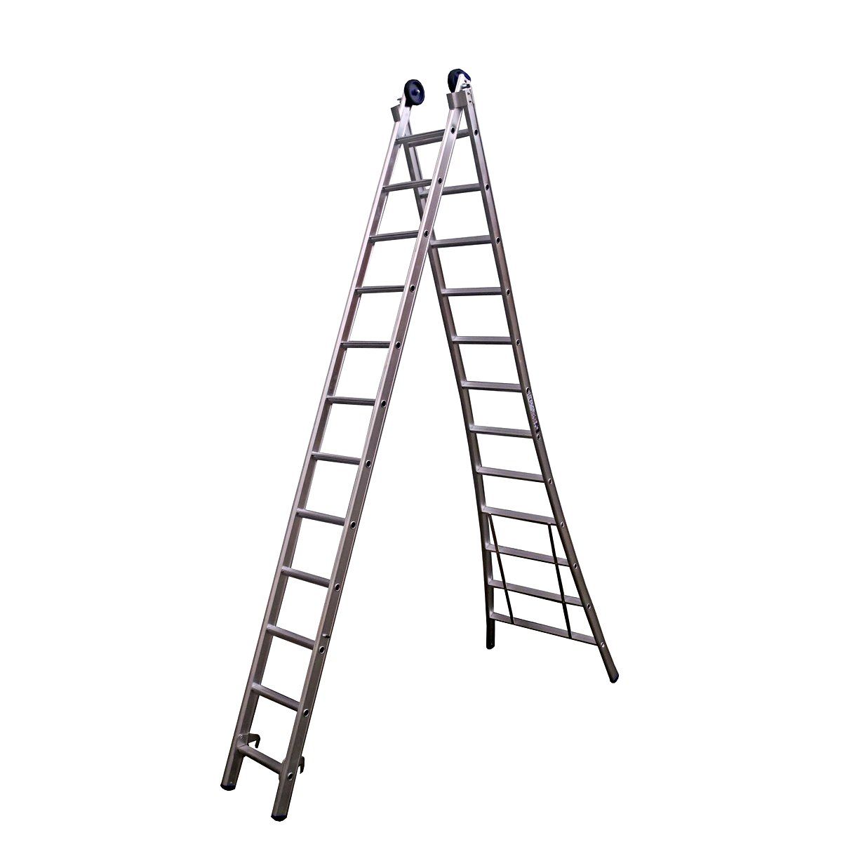 Little Jumbo Opsteekladder SuperPRO uitgebogen bomen - 2x16 sporten - 1250300216