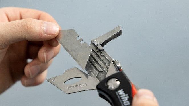 Inklapbaar Mes incl. 6 Heavy Duty mesjes - 45425