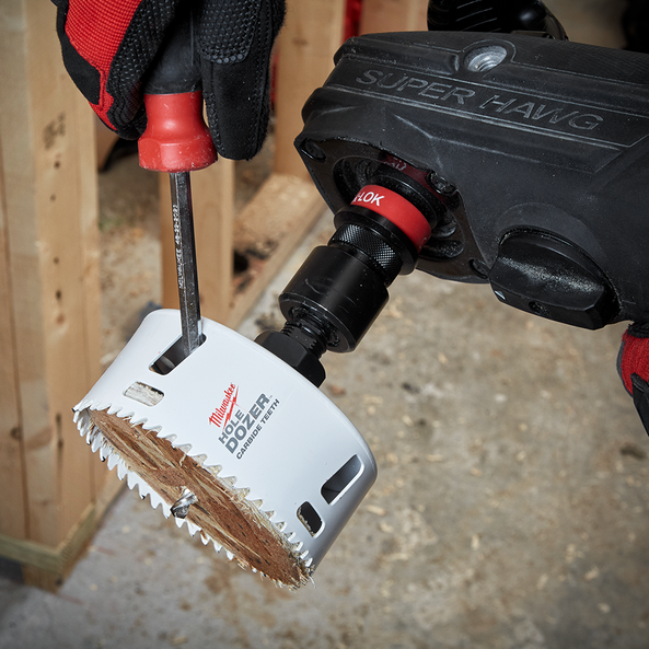 Milwaukee Hole Dozer Gatzaag met Carbide-tanden TCT Hole Dozer Gatzaag 102 mm - 1 st - 49560742