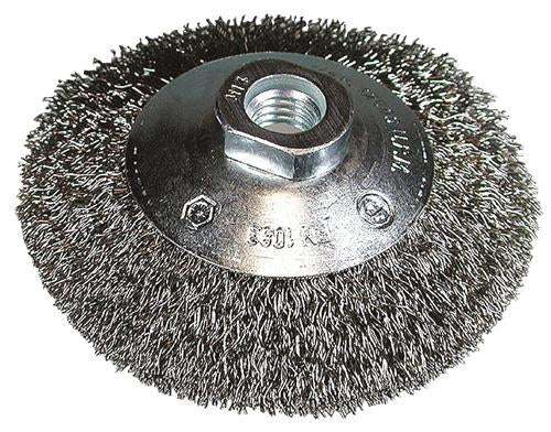 Kegelbürste 100xm14x0,3 mit gewelltem Stahldraht - 751318