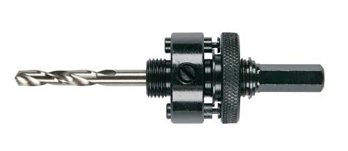 Mounting spindles for hole saws "easy connect" from 40 mm - 16 mm hexagon - 752188