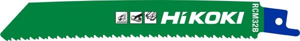 Schrobzaagbladen RCM32B gebogen 150mm 10/14TPI (5 stuks) Metaal - 752678
