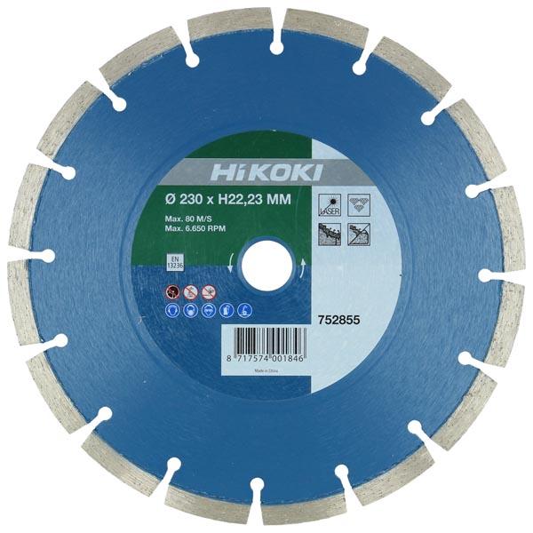 Diamant zaagblad 230 x 22,2 x 10mm type beton laser - 752855