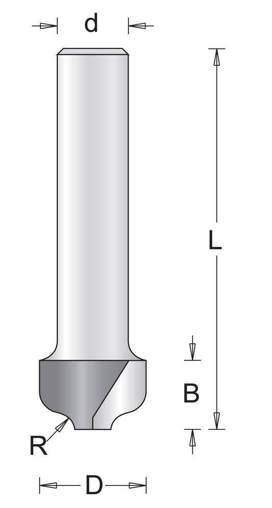 8 mm profielfrees 12.7 x 50 x 2 mm - 754090