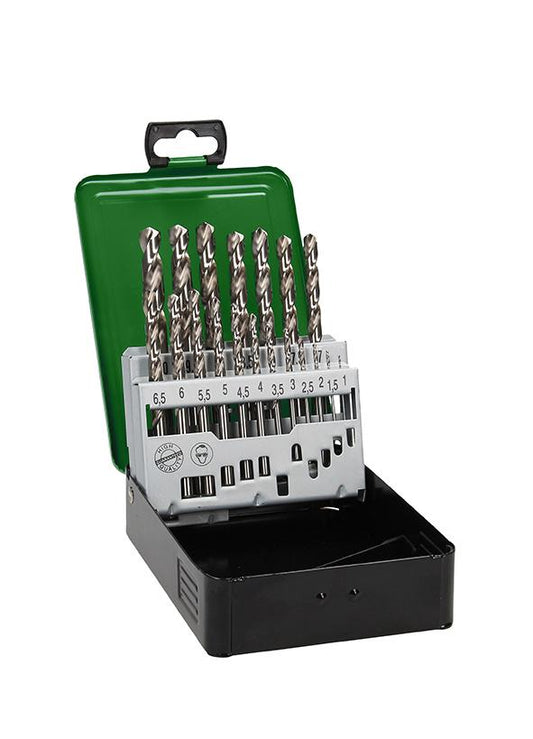Metaalboren HSS-G Din 338 cassette 19-stuks - 780466