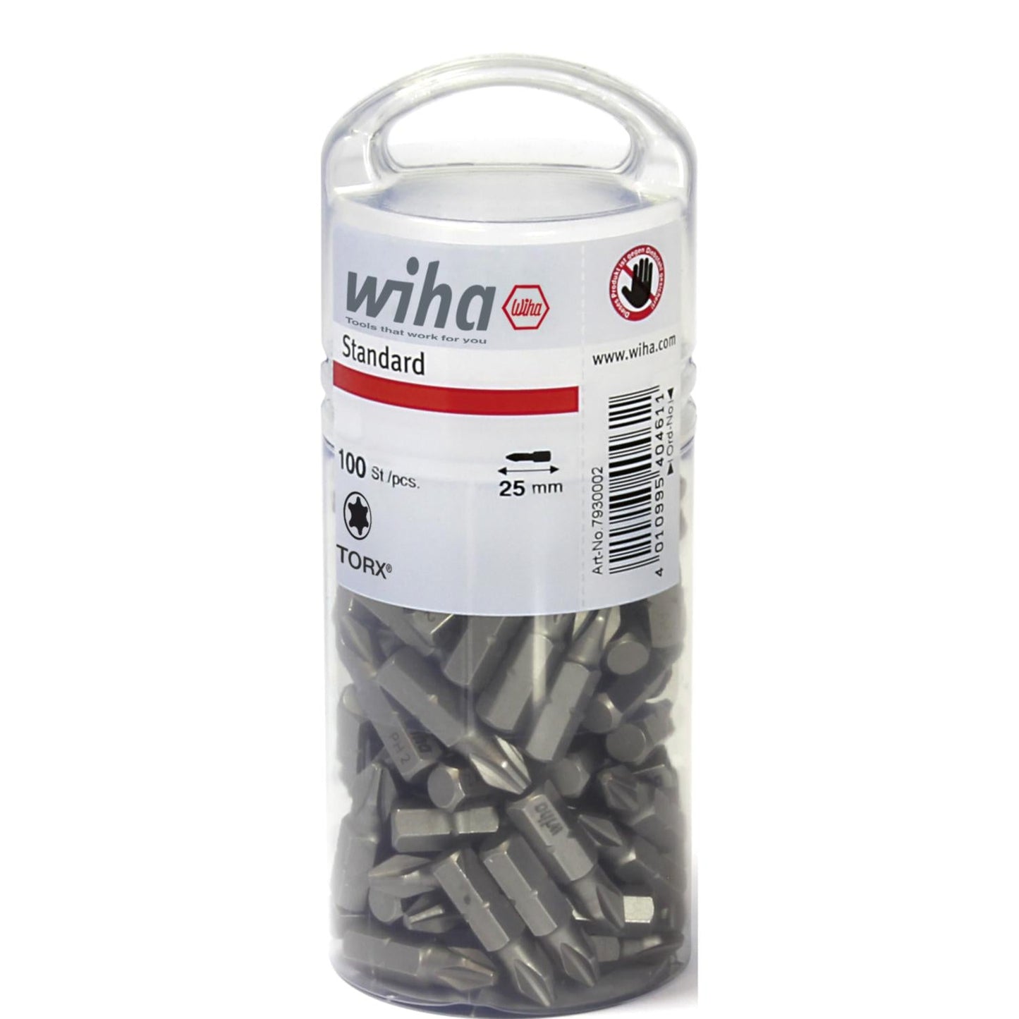 Bitset Standard 25mm (¼″) TORX® (T30) VE=100 - 40465
