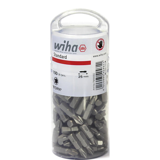 Bitset Standard 25mm (¼″) TORX® (T30) VE=100 - 40465