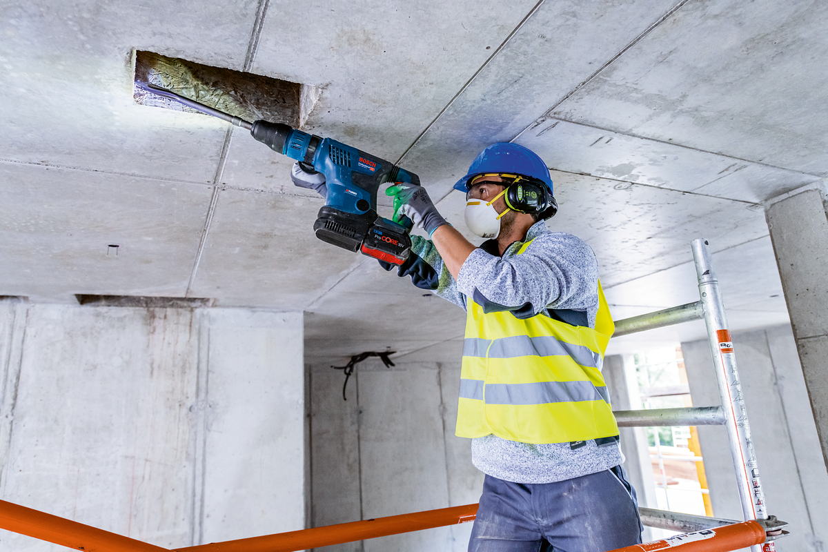 GBH 18V-36 C Cordless Hammer Drill BITURBO SDS-Max 18V 8.0Ah - 0611915002