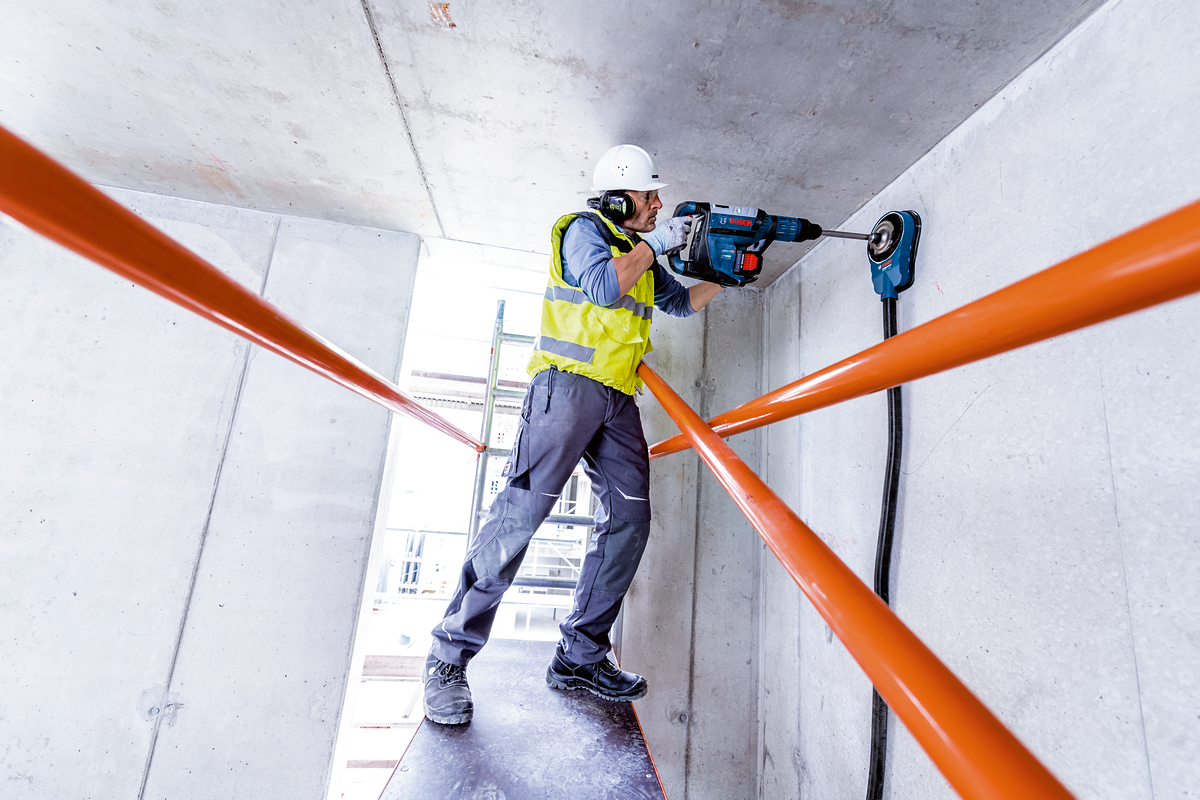 GBH 18V-45 C Cordless Hammer Drill BITURBO SDS-Max 18V 12Ah - 0611913002