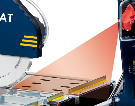 CARAT BRUGZAAGMACHINE P-3515 LASER INCL VERL. MATERIAALAANS