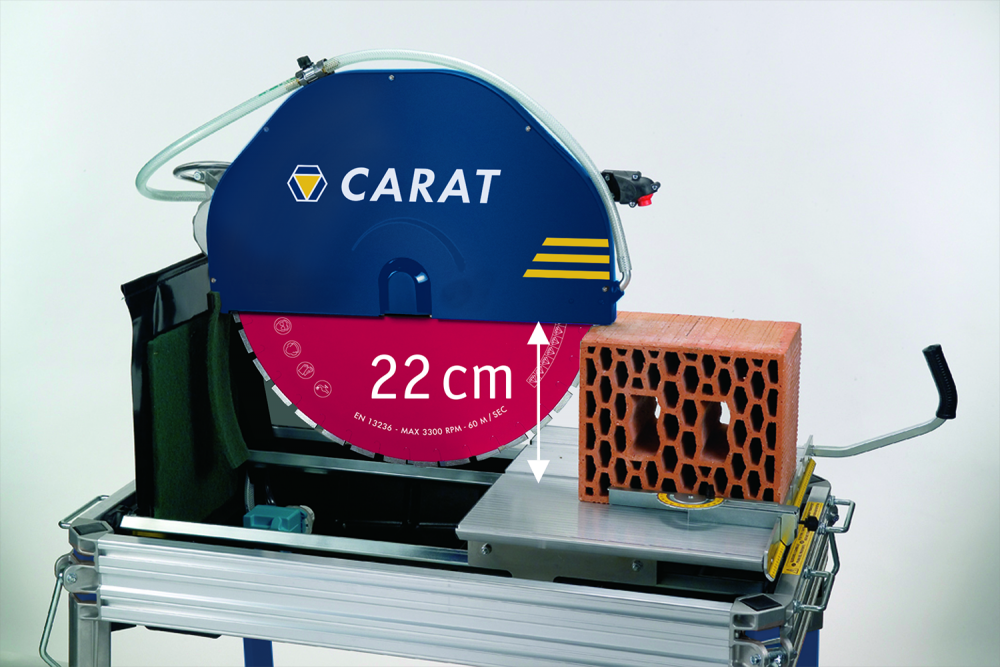 CARAT STEENZAAGMACHINE T-5010 LASER (230V)