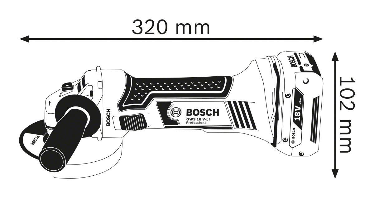 Batterie Combiset 3 Toolkit 18V in Werkzeugtasche - 0615990M0W