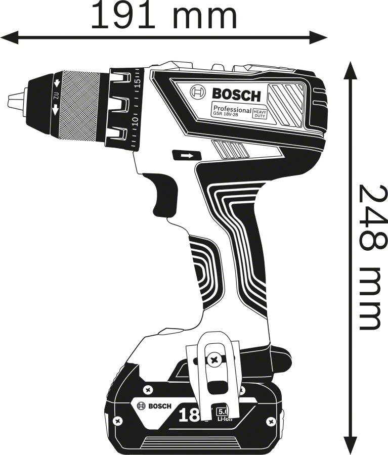 Battery Combiset 3 Toolkit 18V in Toolbag - 0615990M0W