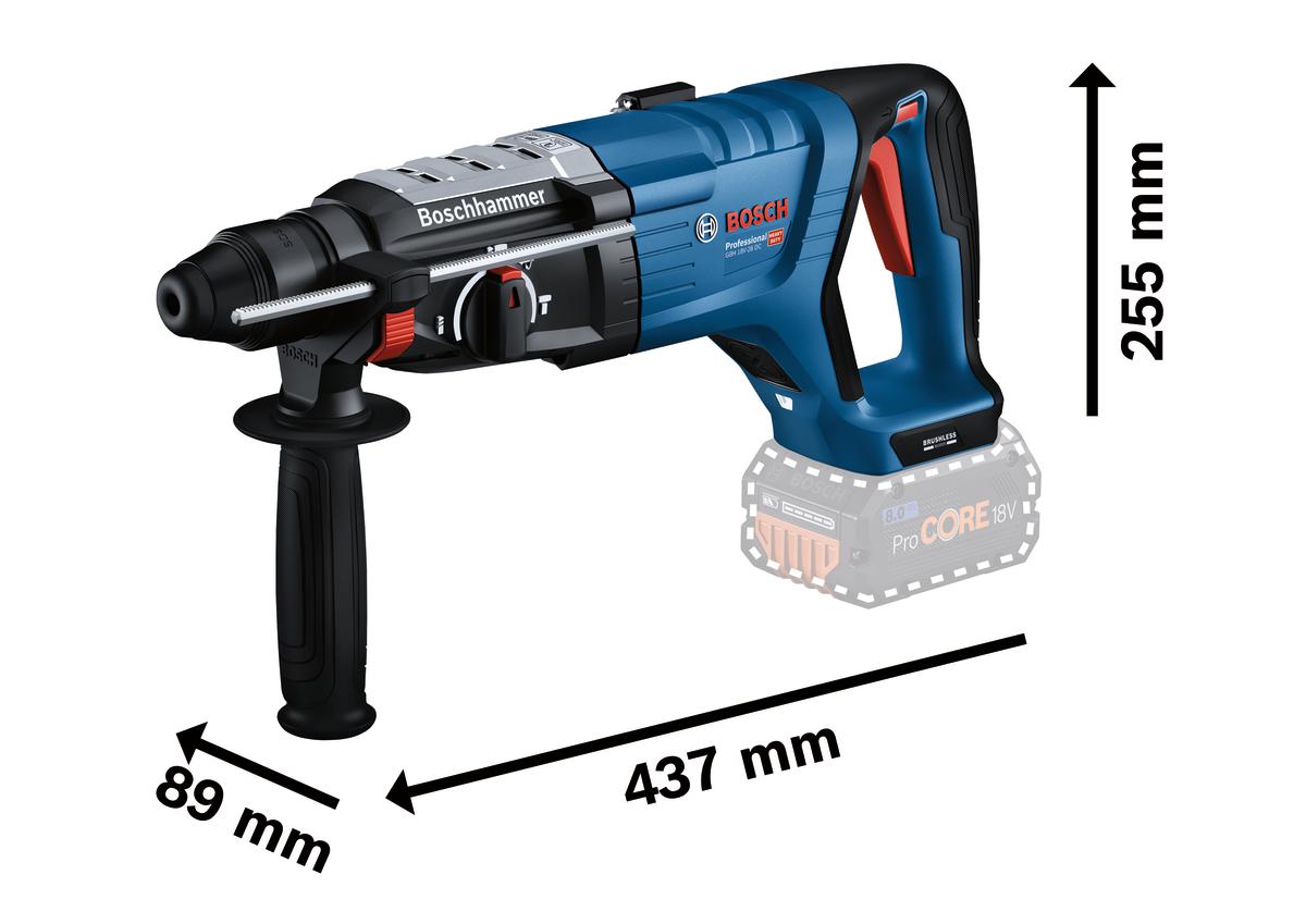 GBH 18V-28 DC Akku-Bohrhammer SDS+ 18V Grundkörper in XL-Boxx - 0611919001