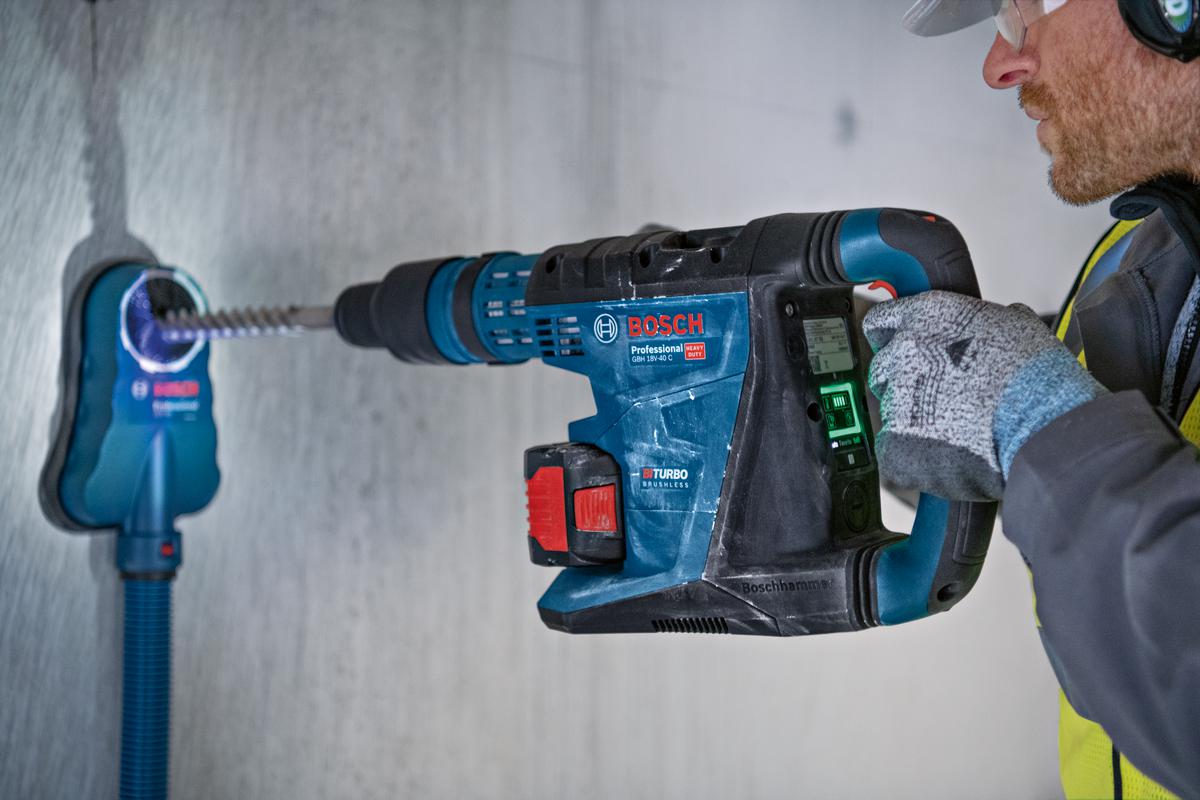 GBH 18V-40 C Akku-Bohrhammer BITURBO 18V 5,5Ah XL-Boxx - 0611917103