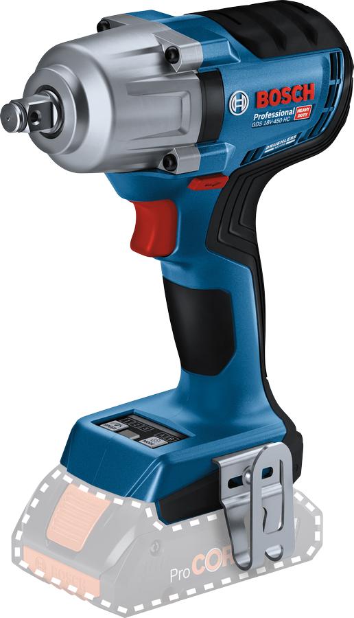 GDS 18V-450 HC Accu Slagmoeraanzetter 18V 4.0Ah in L-Boxx - 06019K4002