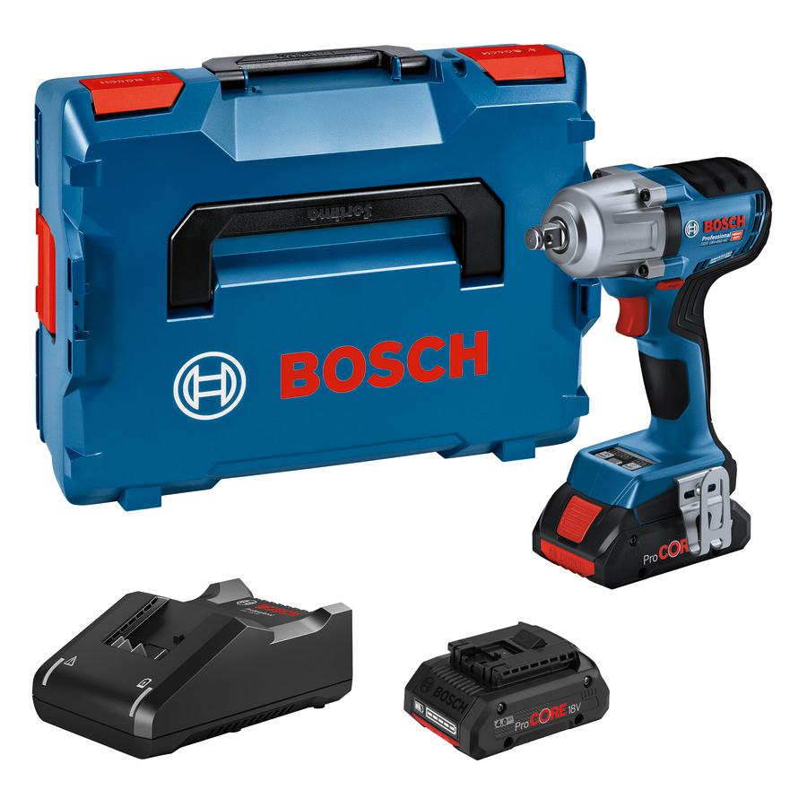 GDS 18V-450 HC Accu Slagmoeraanzetter 18V 4.0Ah in L-Boxx - 06019K4002