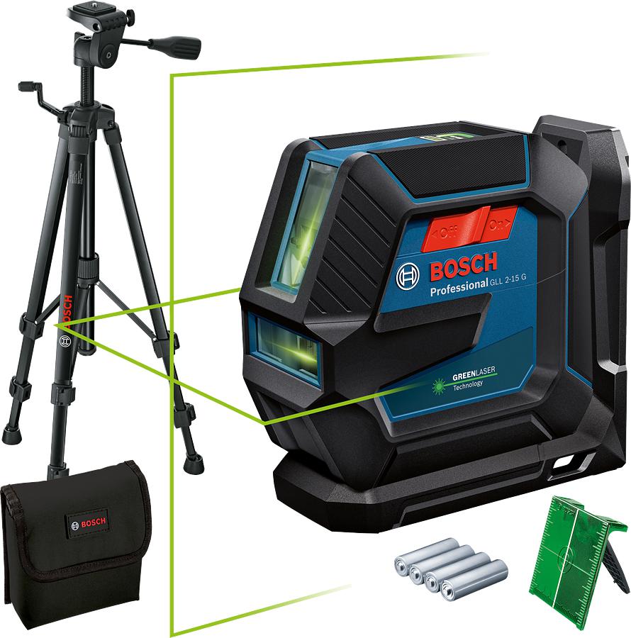 GLL 2-15 G Kreuzlinienlaser mit Stativ - 0601063W01