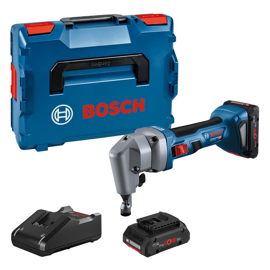 GNA 18V-16 E Cordless Nibbler 18V 4.0Ah in L-Boxx - 0601529601