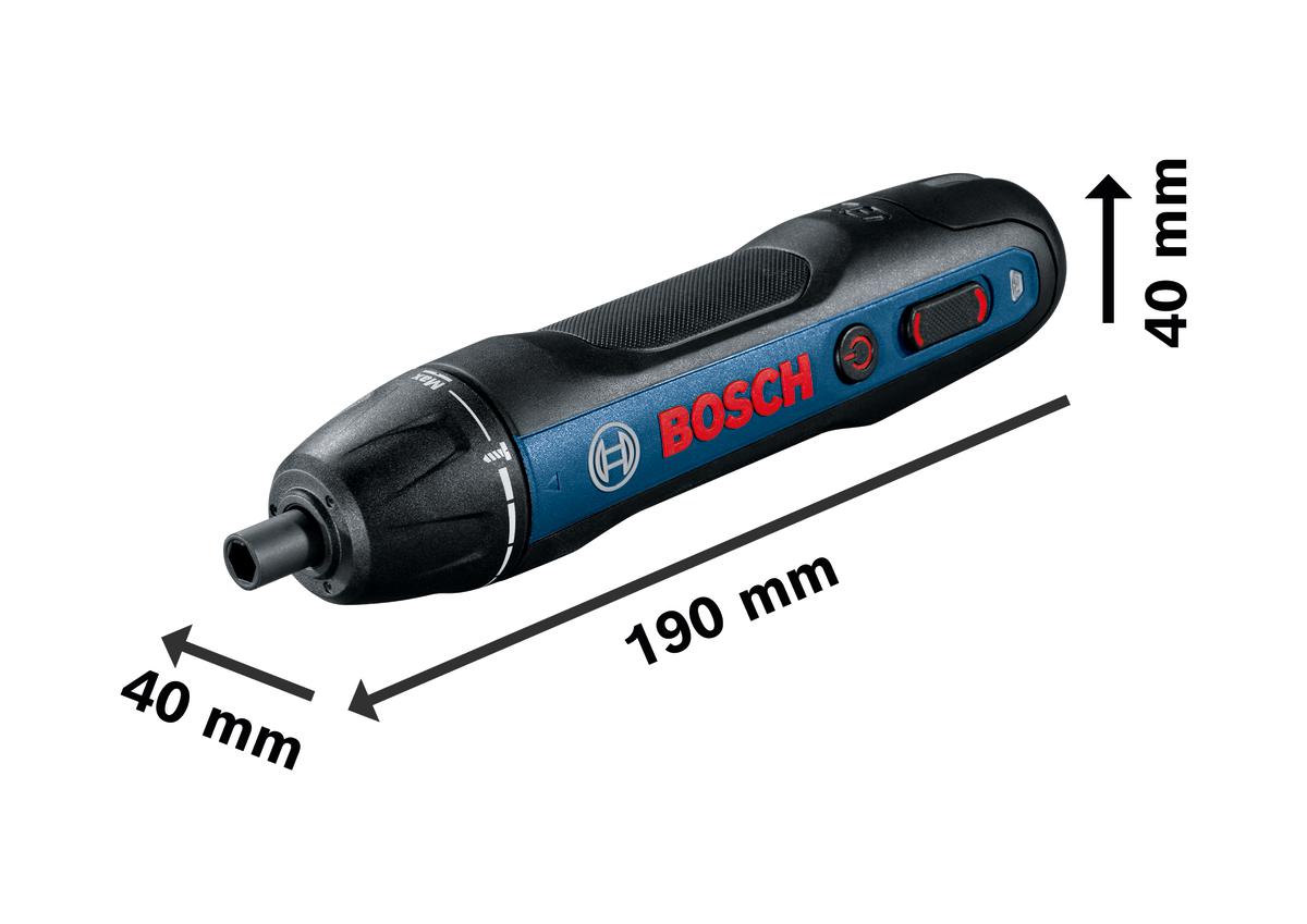 GO Cordless Screwdriver 3.6V with 25-piece Bit Set in L-Boxx - 06019H2101