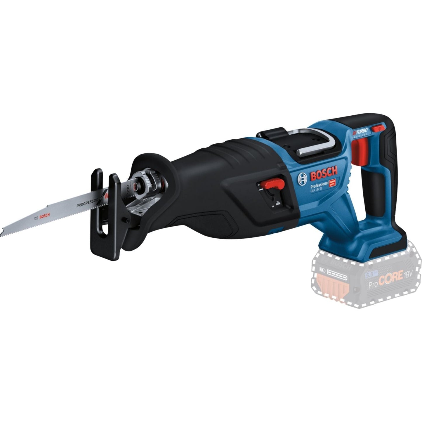 GSA 18V-28 Cordless Reciprocating Saw BITURBO 18V Basic Body - 06016C0000