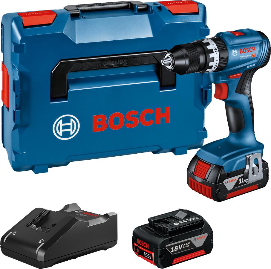 GSB 18V-45 Cordless Impact Drill 18V 3.0Ah in L-Boxx - 06019K3305