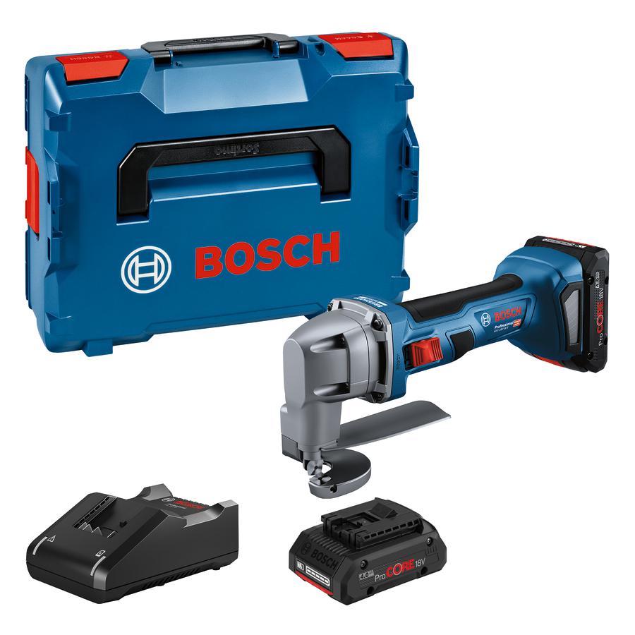 GSC 18V-16 E Akku-Schere 18V 4,0Ah in L-Boxx – 0601926301