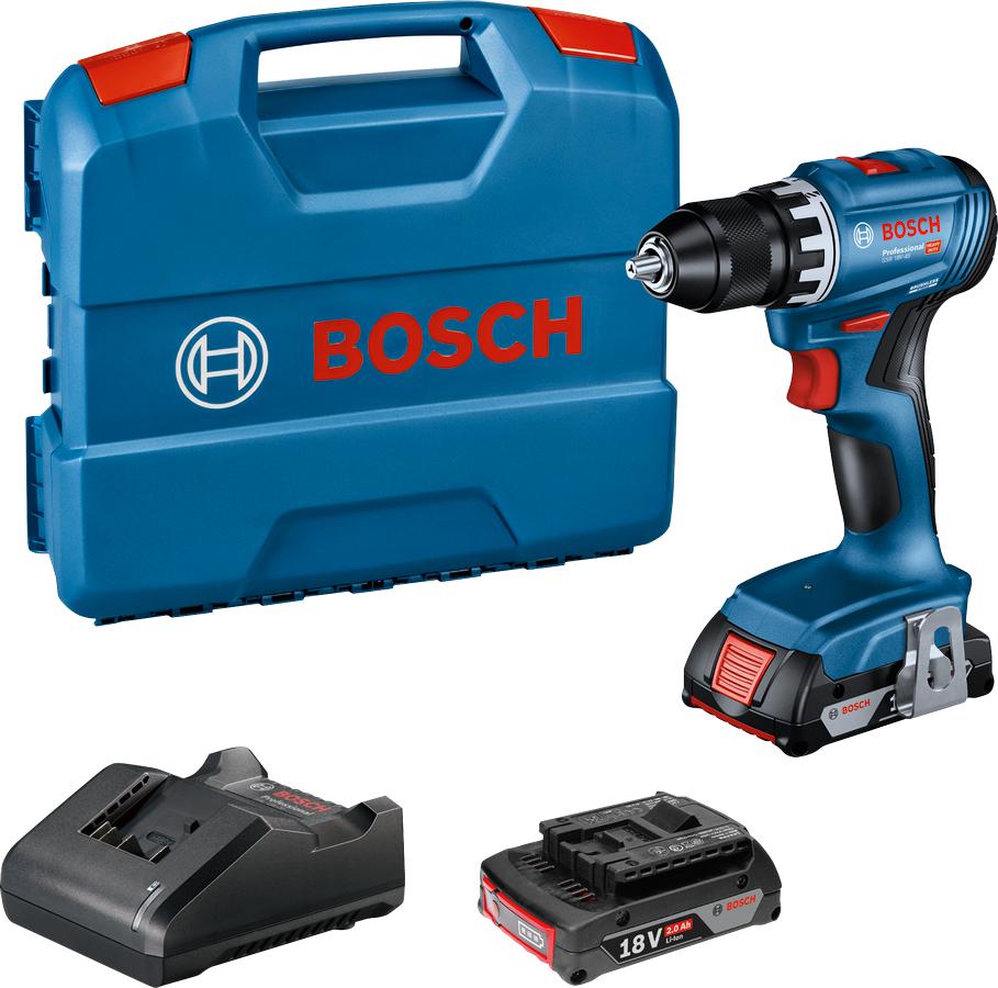 GSR 18V-45 Cordless Drill 18V 2.0Ah in Case - 06019K3202