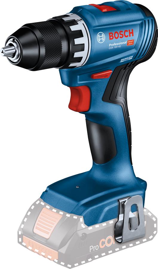 GSR 18V-45 Cordless Drill Driver 18V Basic Body - 06019K3200